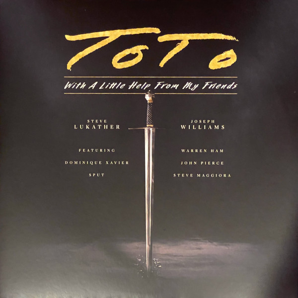 TOTO - WITH A LITTLE HELP FROM MY FRIENDS - TRANSPARENT VINYL